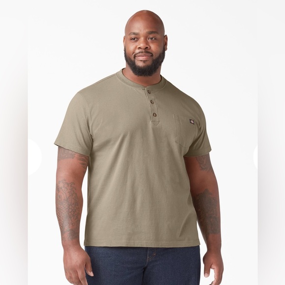 EUC Dickies Heavy Duty Button Henley T-Shirt, XXL - Picture 2 of 5